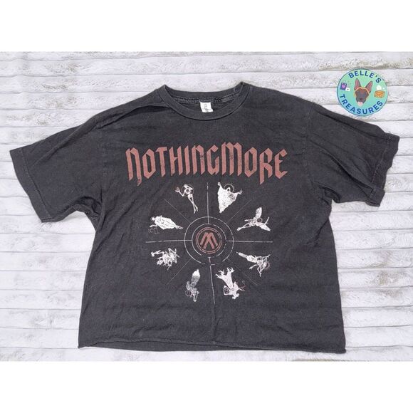 Nothingmore Medium Concert 2022 Tour Band Crop Shirt A Little Bir Heavenly - Picture 7 of 7